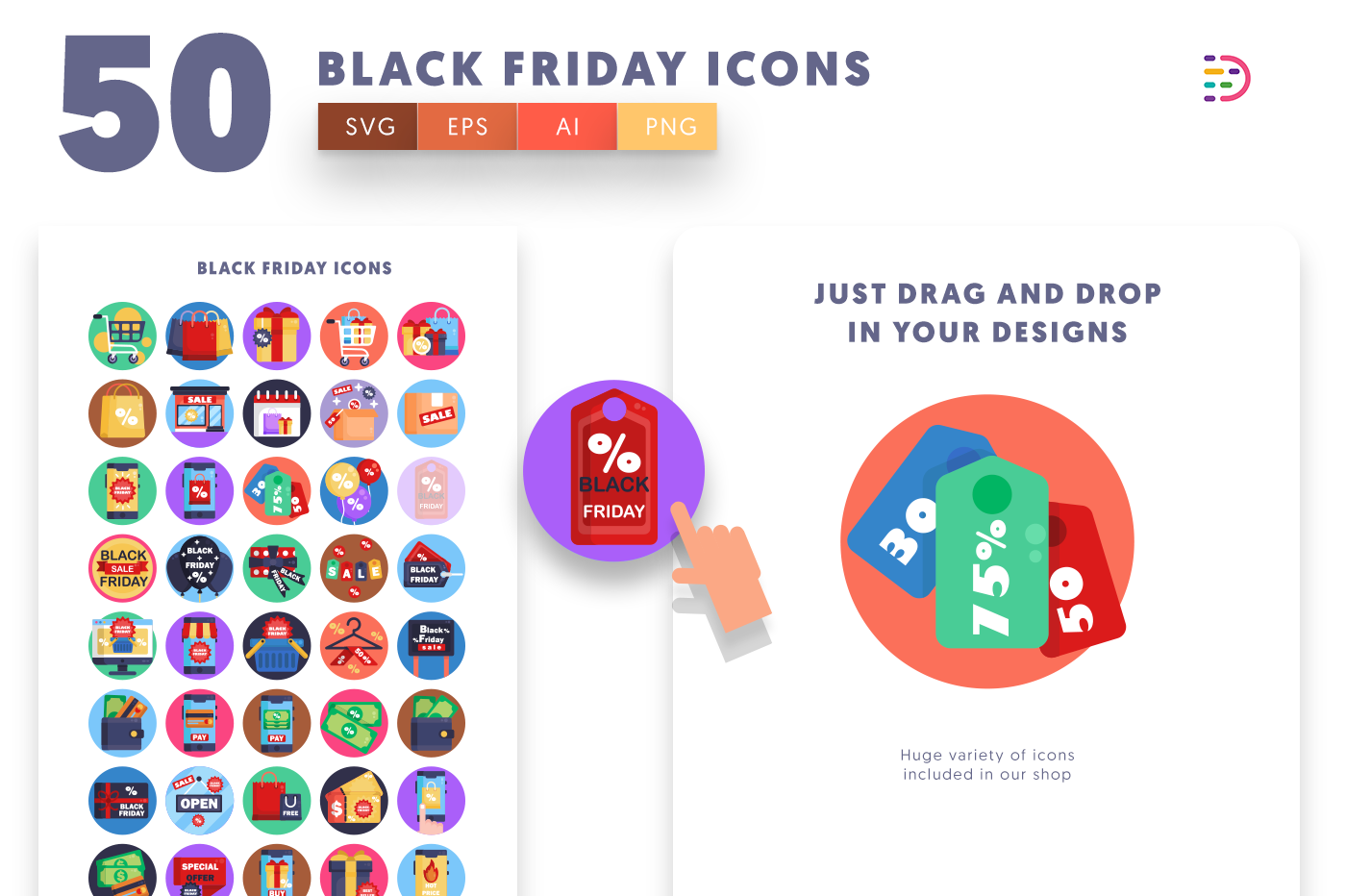 Black Friday Icons