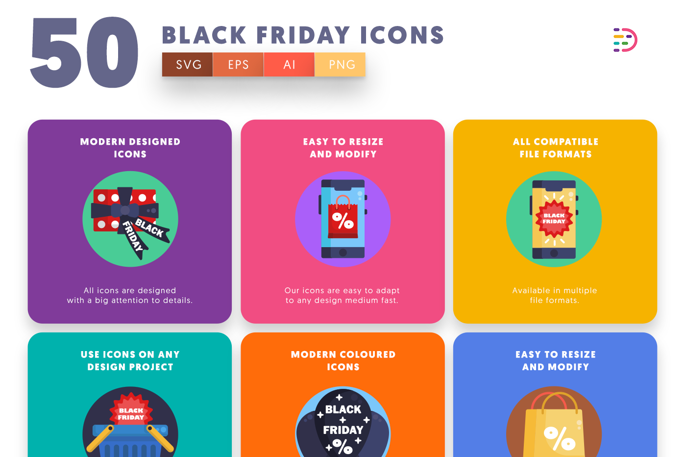 Black Friday Icons