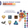 Black Friday Icons Cover