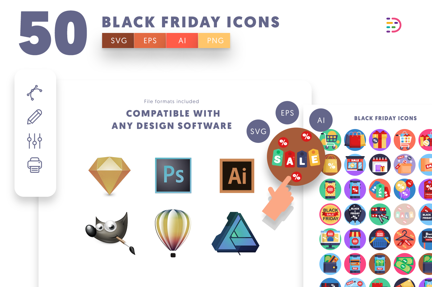 Black Friday Icons