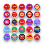 Discountbadges Icons