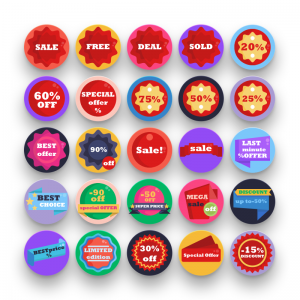 Discountbadges Icons
