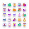 Ecommerce Colour Icons Cover