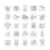 Ecommerce Line Icons Cover