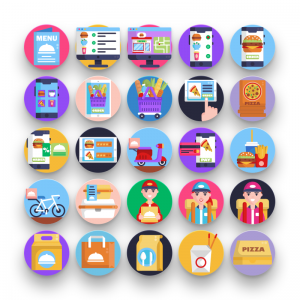 Food Delivery Icons