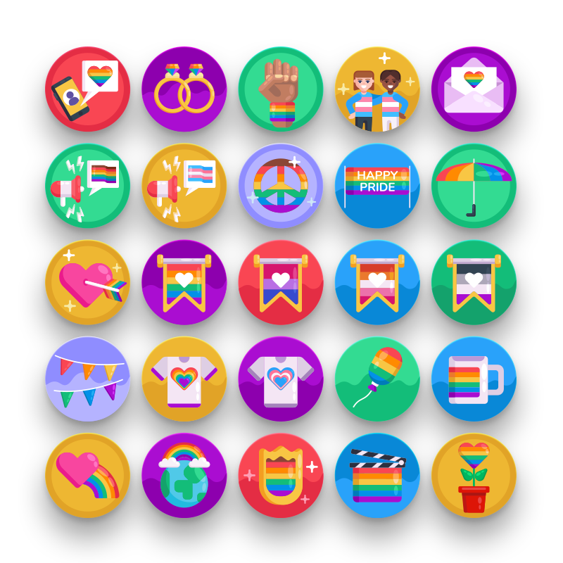 Pride LGBT Icons