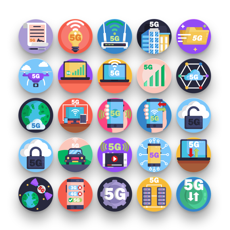 5G Icons