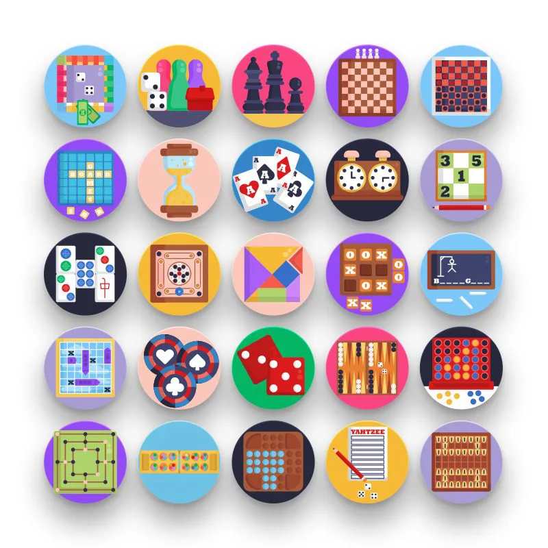 Board Games Icons
