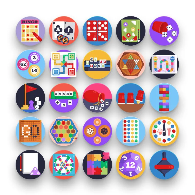 Board Games Icons