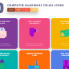 Computer Hardware Color Icons Cover