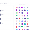 Computer Hardware Color Icons Cover