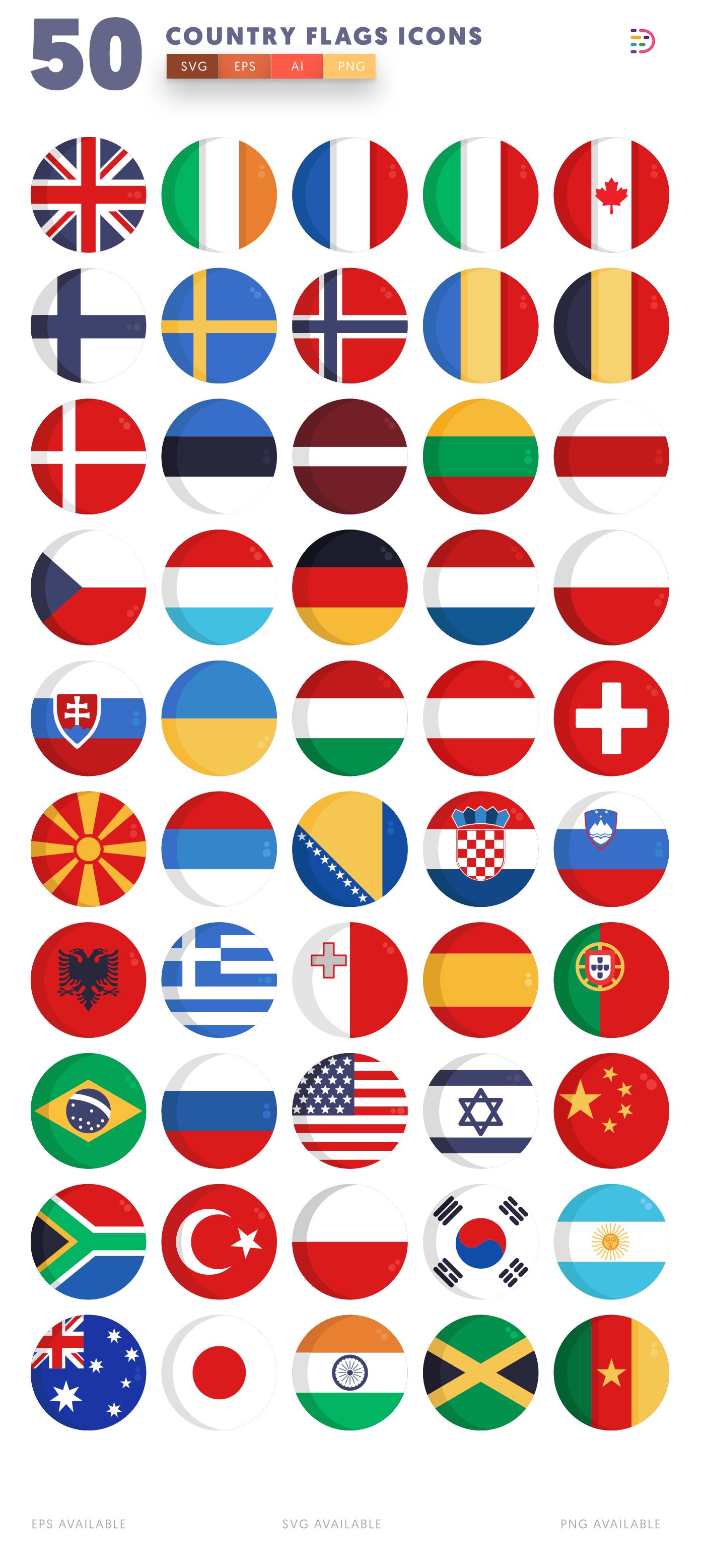 Country Flags icon pack