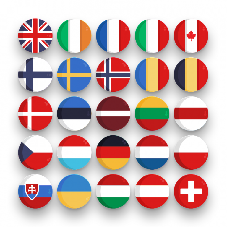 50 Country Flags Icons - Dighital Icons | Premium Icon Sets For All ...