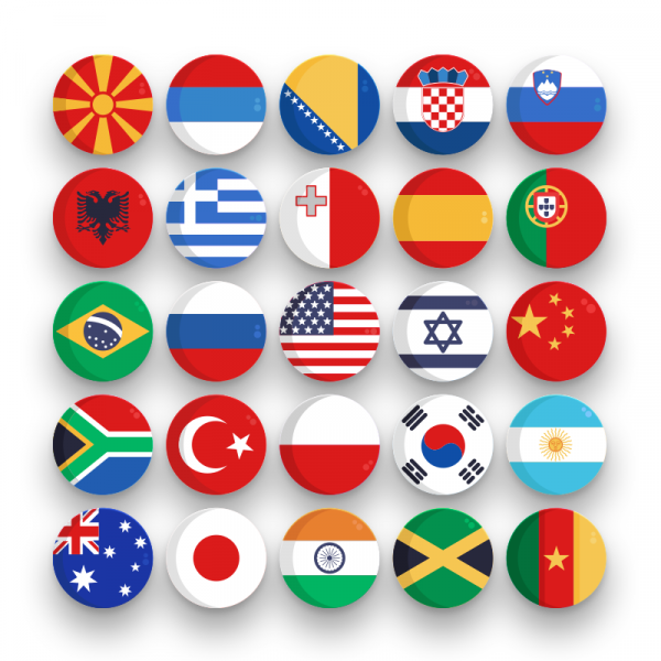 50 Country Flags Icons - Dighital Icons | Premium Icon Sets For All ...