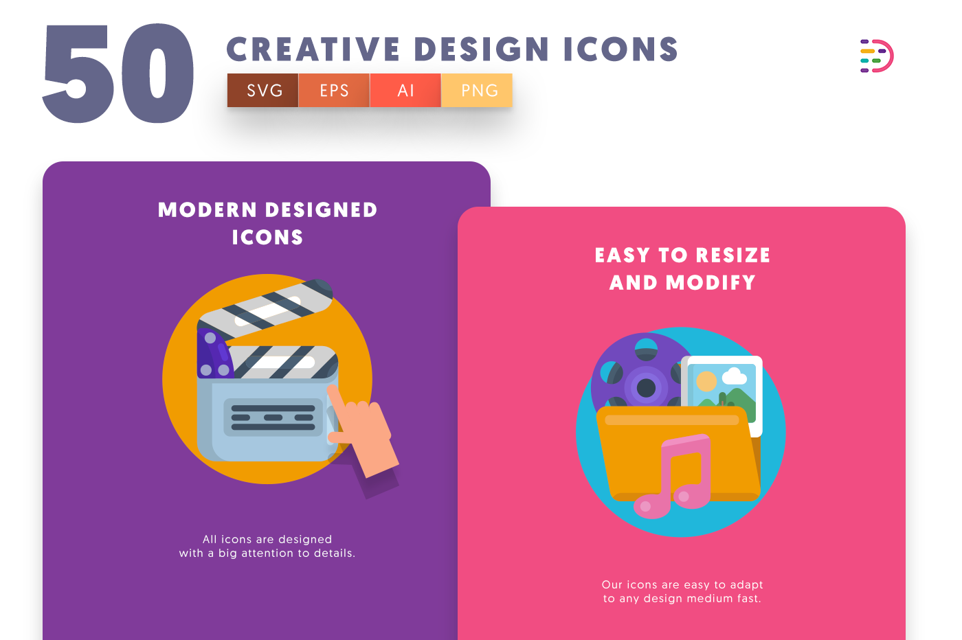 Creative Design icons png/svg/eps