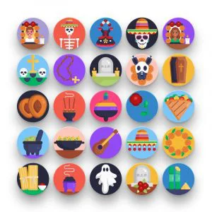 Day of the Dead Icons Cover
