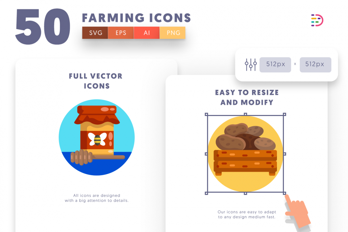 50 Farming Icons - Dighital Icons | Premium Icon Sets For All Your Designs!