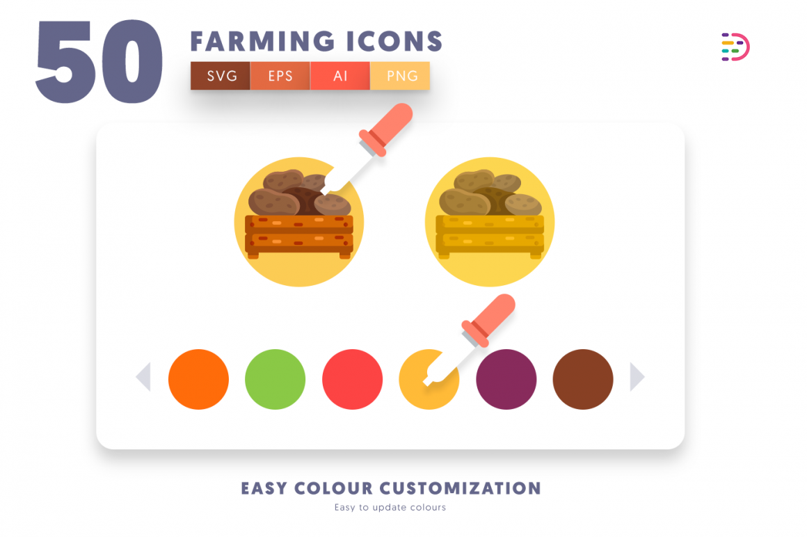 50 Farming Icons - Dighital Icons | Premium Icon Sets For All Your Designs!