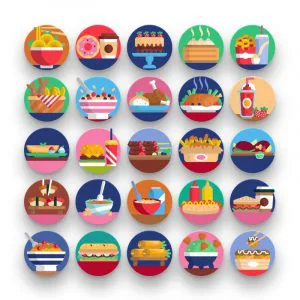 Food Icons Cover