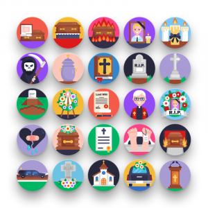 Funeral Services Icons