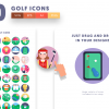 Golf Icons Cover