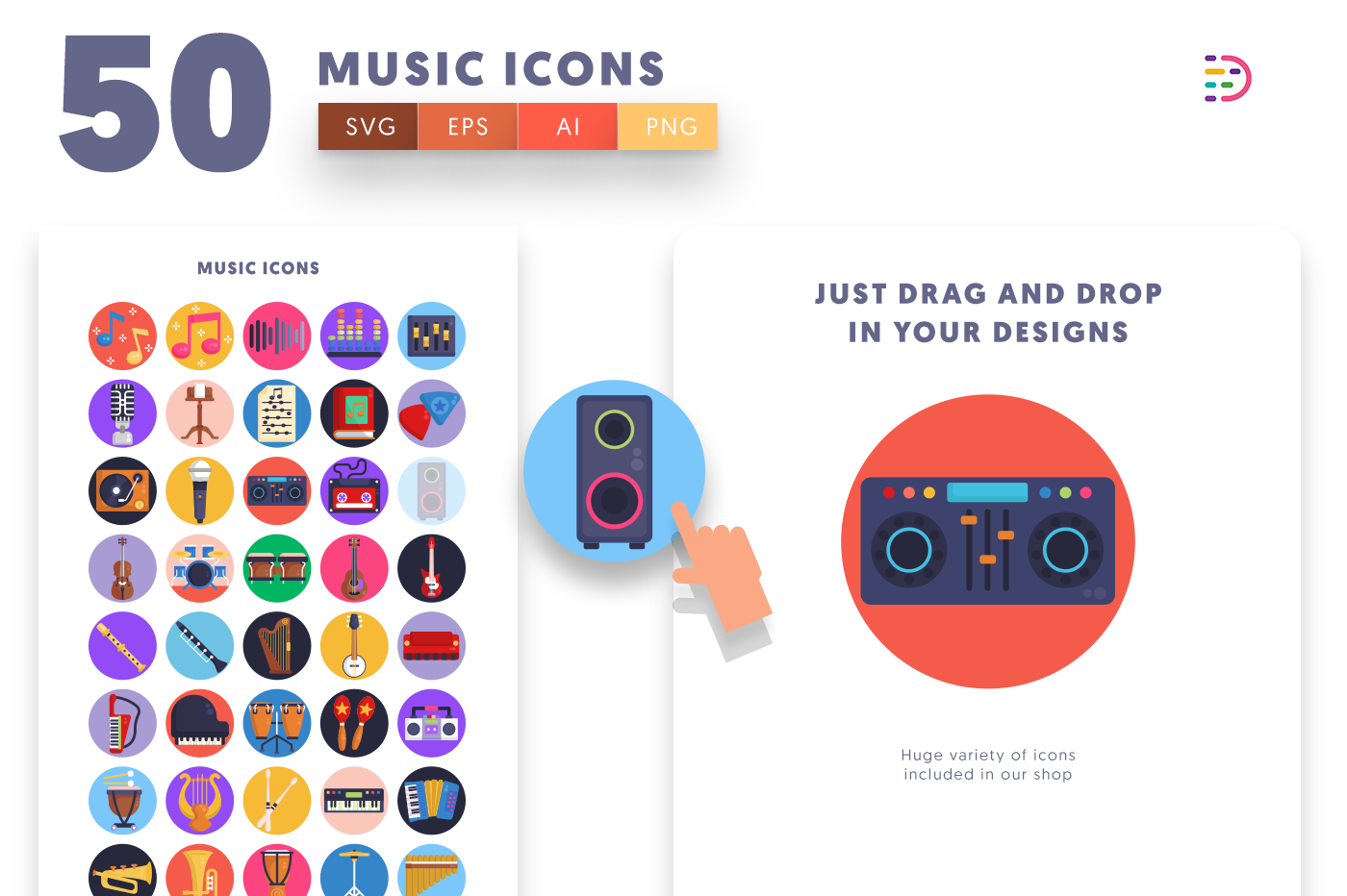 Drag and drop vector icon 