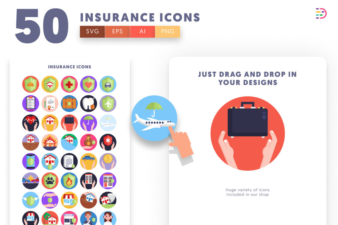 50 Insurance Icons - Dighital Icons | Premium Icon Sets For All Your ...