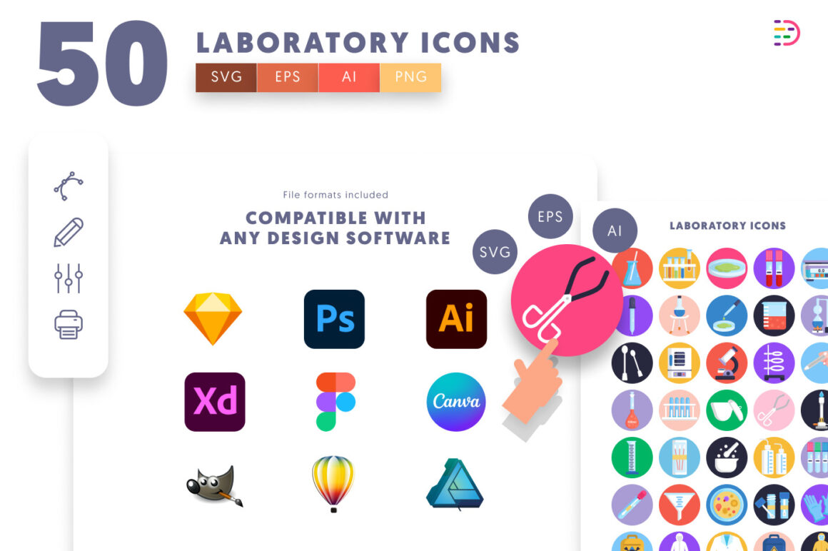 50 Laboratory Icons - Dighital Icons | Premium Icon Sets For All Your ...