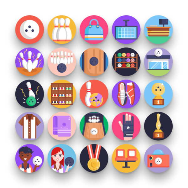 50 Bowling Icons - Dighital Icons | Premium Icon Sets For All Your Designs!