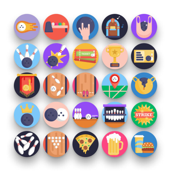 50 Bowling Icons - Dighital Icons | Premium Icon Sets For All Your Designs!