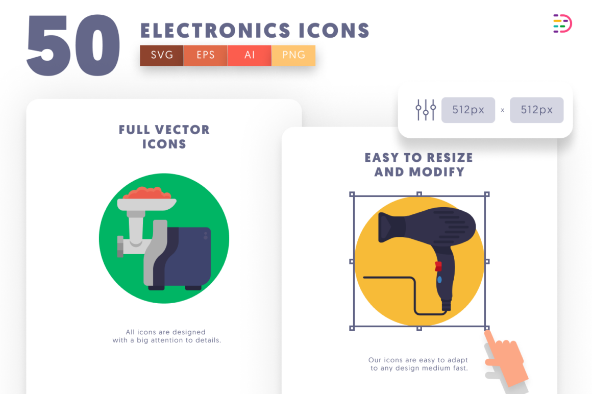 50 Electronics Icons - Dighital Icons | Premium Icon Sets For All Your ...