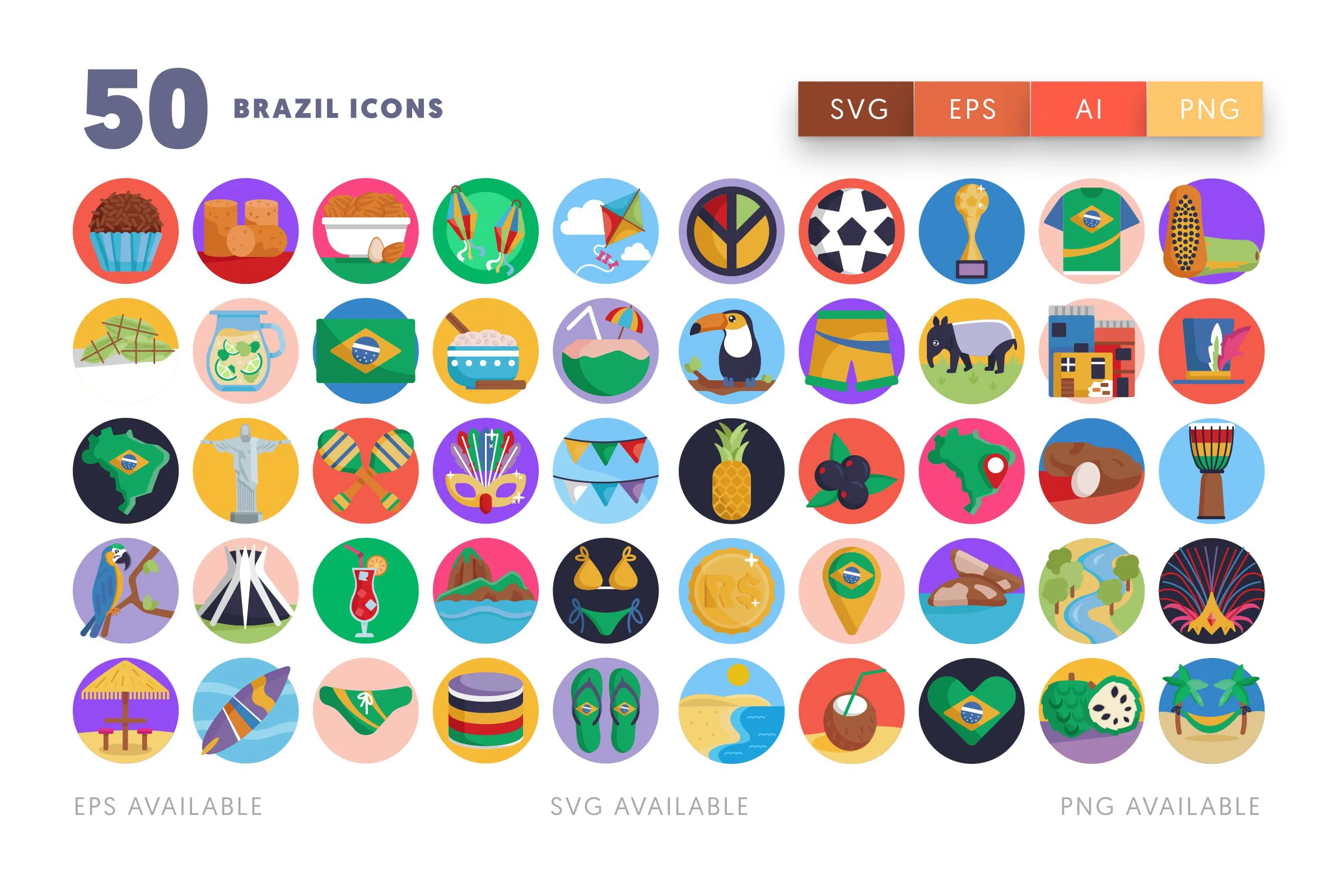 50-Brazil-Icons