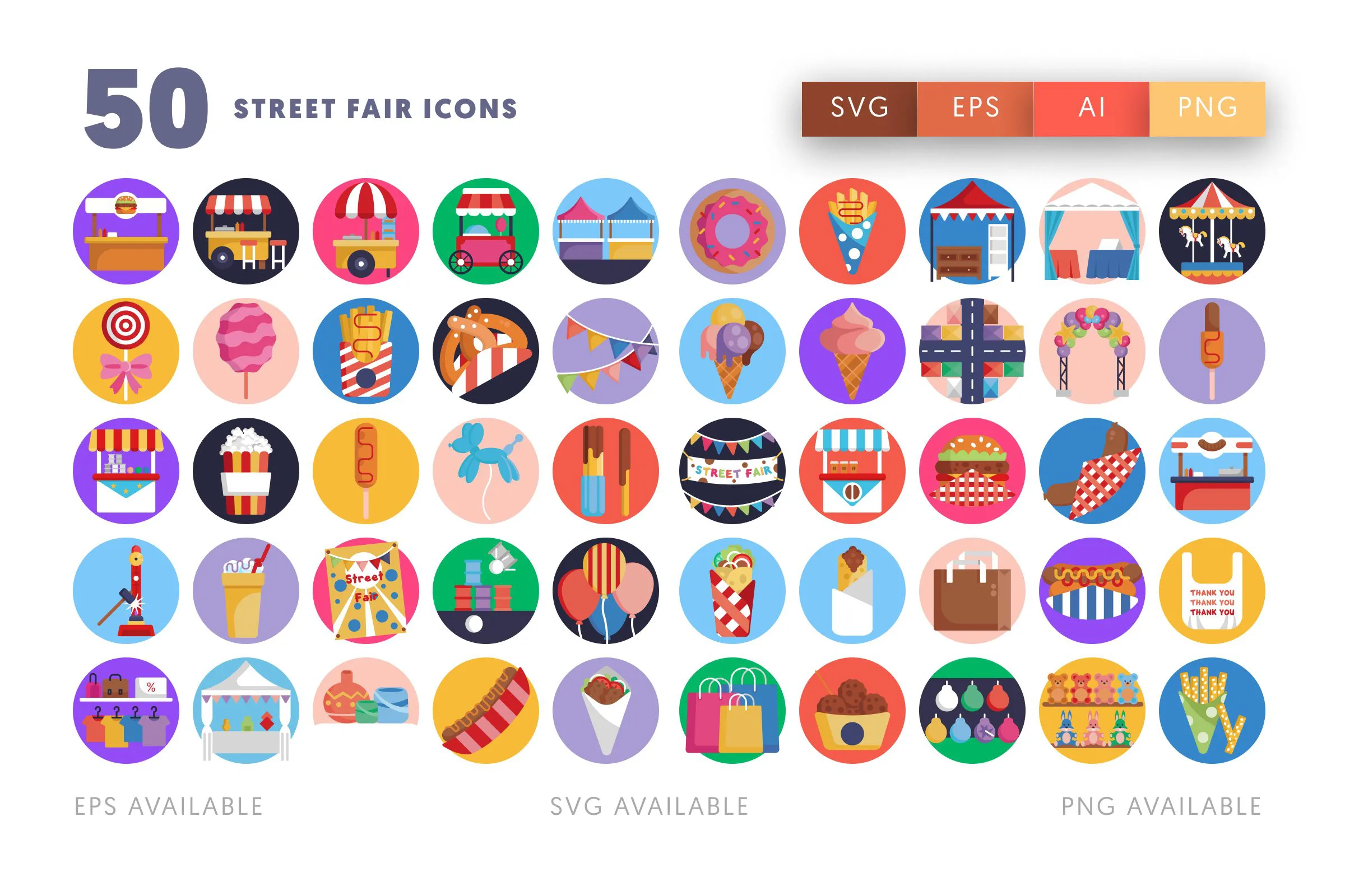 50-Street Fair-Icons