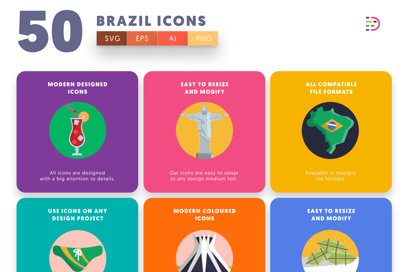 50-Brazil-Icons