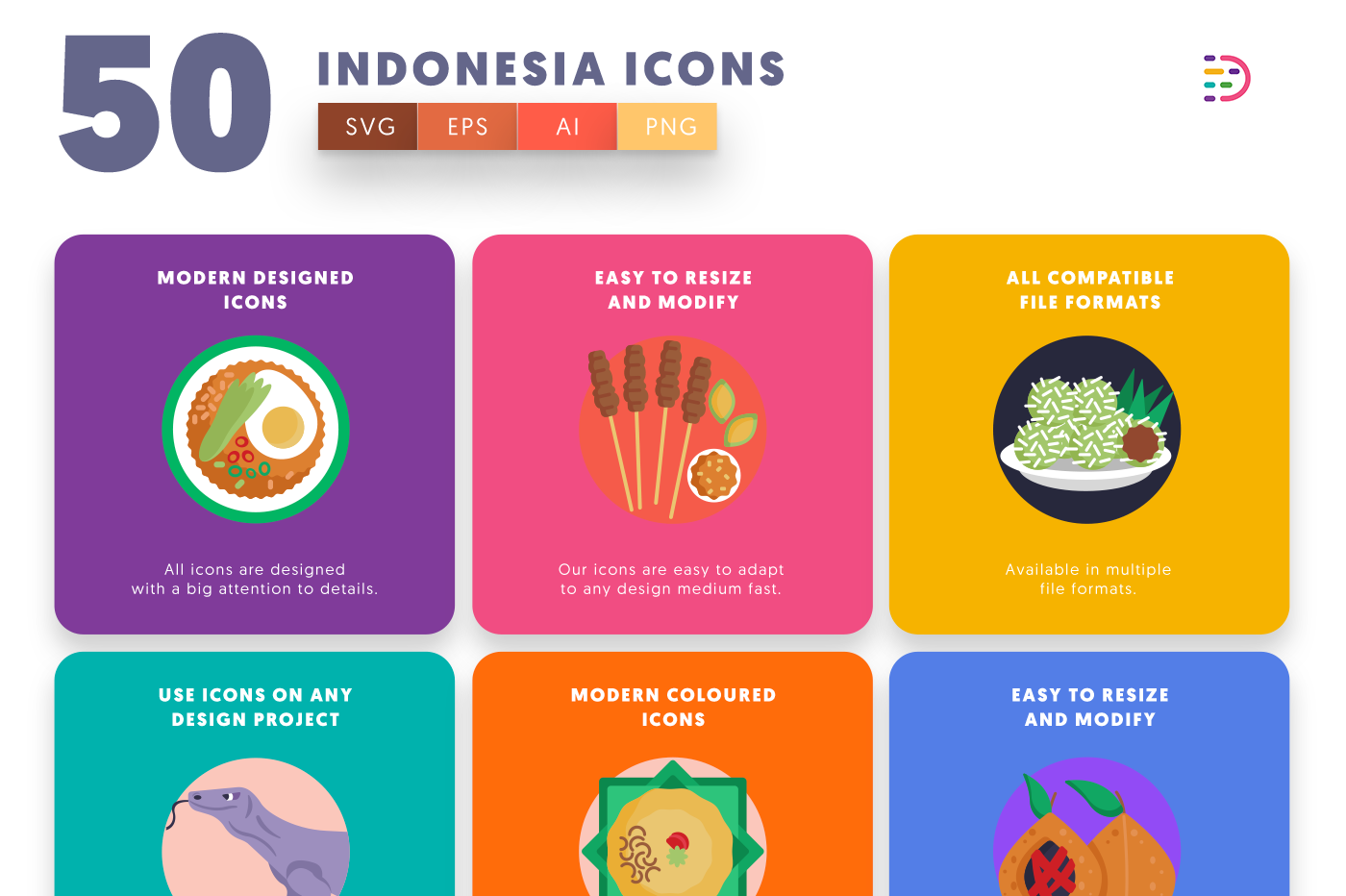 Indonesia Icons