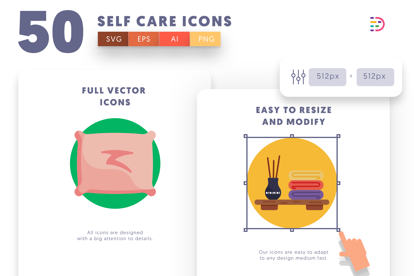 50-Self Care-Icons
