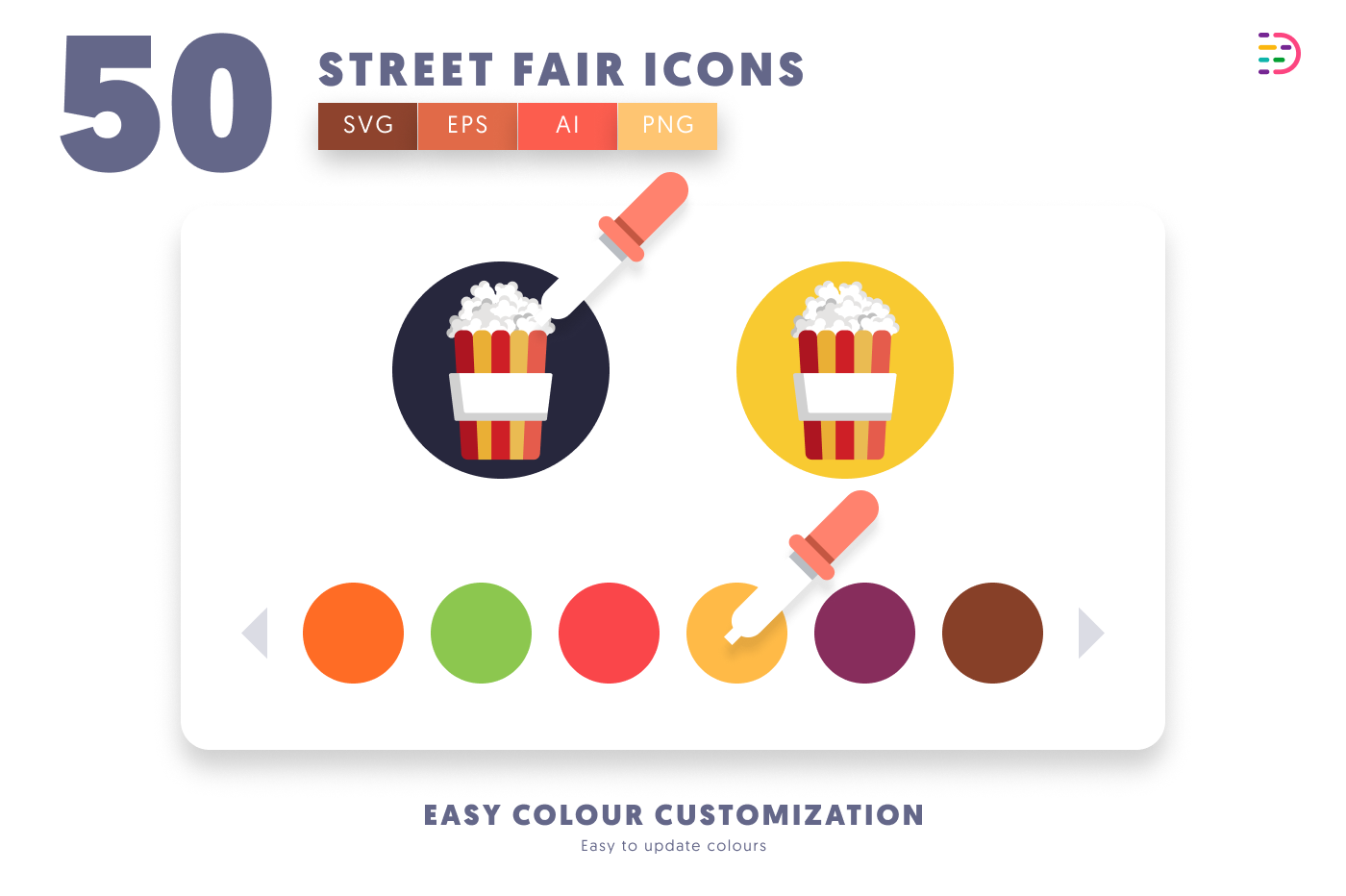 50-Street Fair-Icons