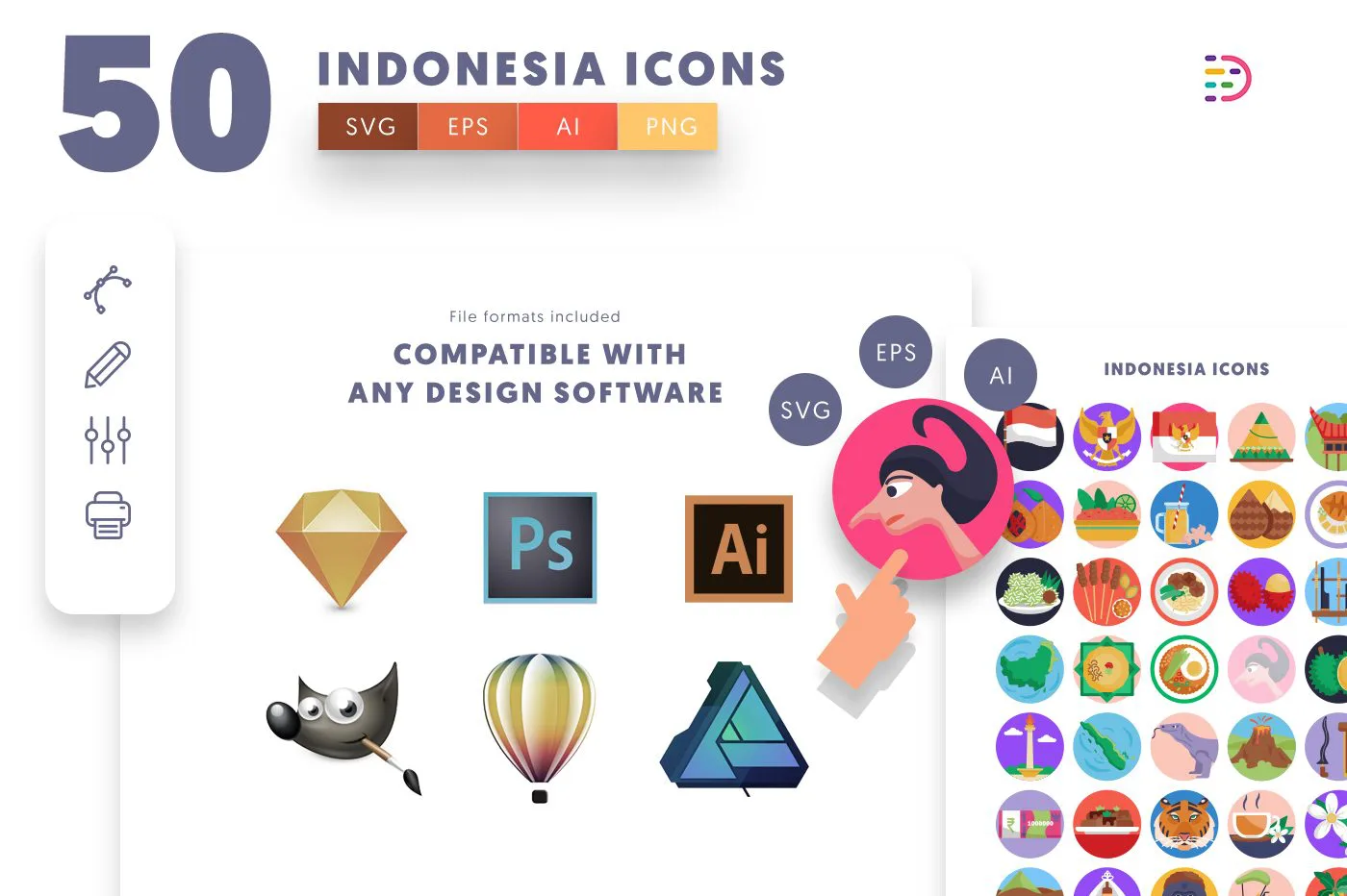 Indonesia Icons
