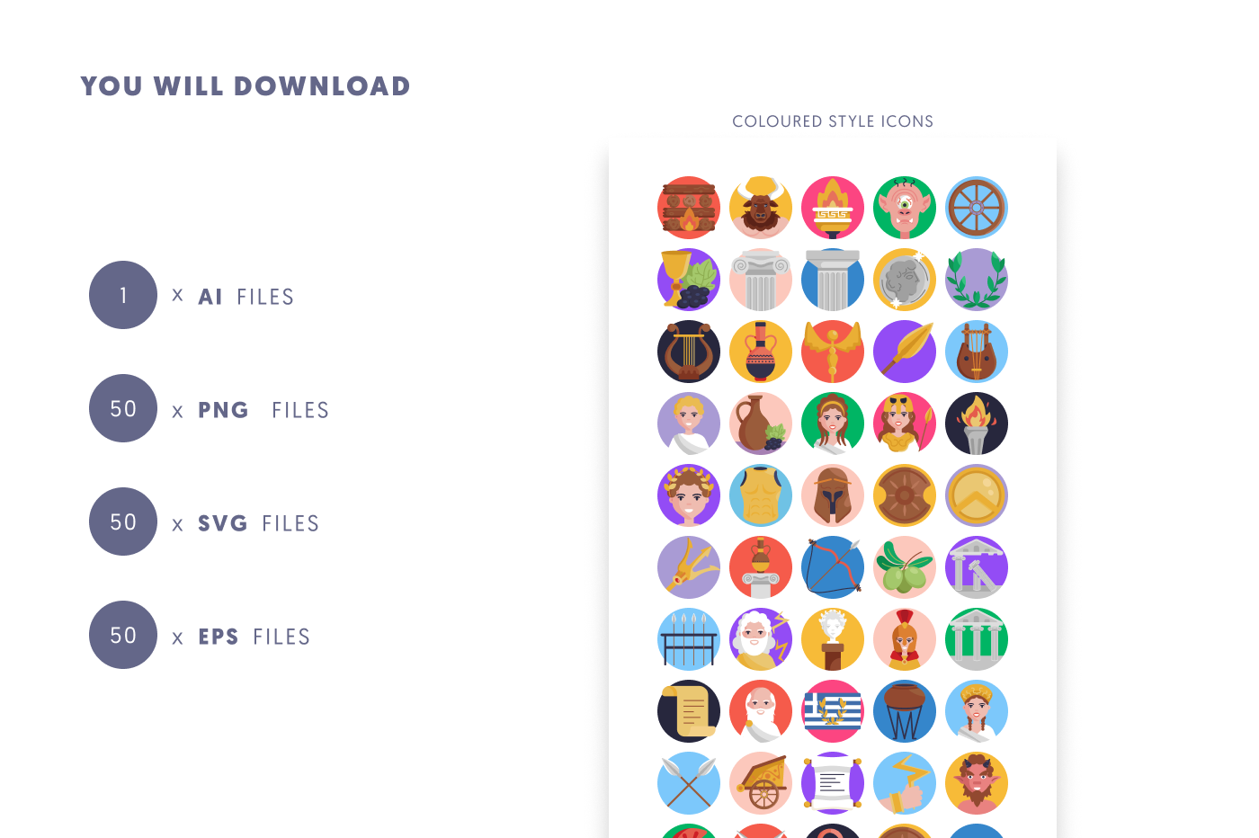 50-Ancient Greece-Icons