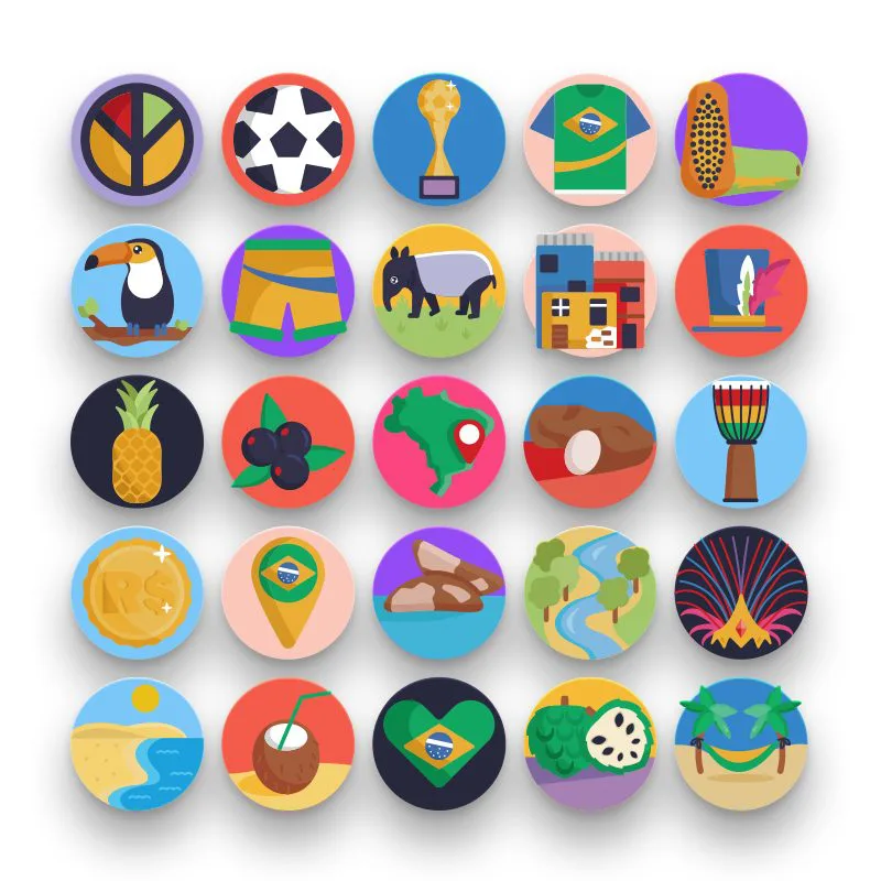 50-Brazil-Icons