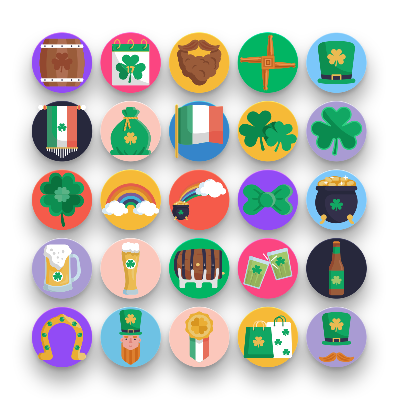 50-St Patrick-Icons