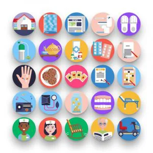50-Nursing Home-Icons