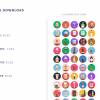 50 Alcohol Icons preview 9 – flat circle icons in PNG, SVG and EPS