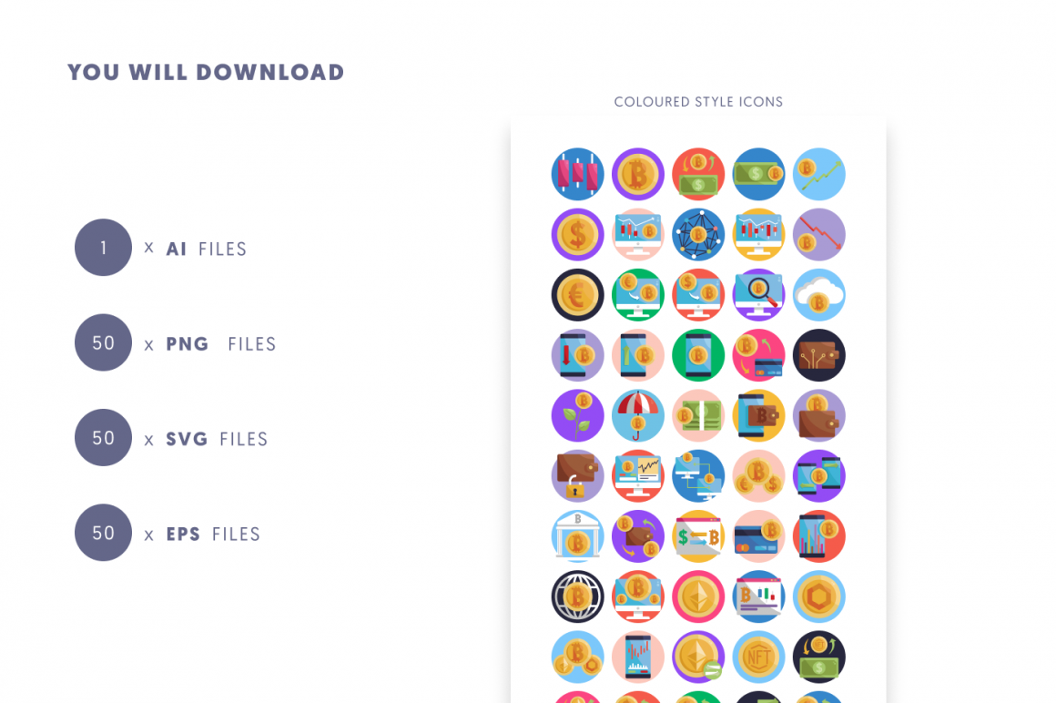 50 Crypto Exchange & Trading Icons - Dighital Icons | Premium Icon Sets ...