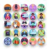 50 E-Sports Icons – set of colorful flat circle icons