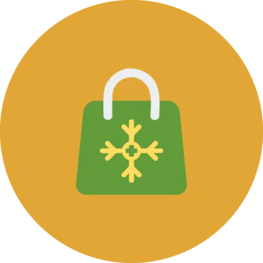 Flat Christmas icon 1 of 10
