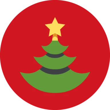 Flat Christmas icon 4 of 10