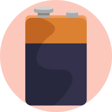 Battery icon 1 of 10