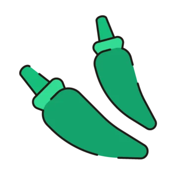 Vegetable Coloured & Line icon 8 of 10