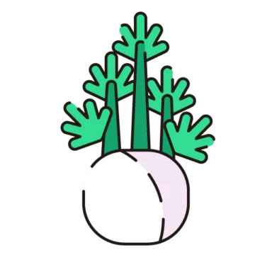 Vegetable Coloured & Line icon 9 of 10